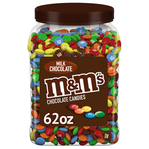 M&M's Milk Chocolate Candy, 62 oz Jar ) | Home Deliveries