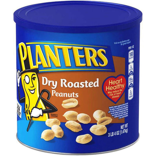 Planters Dry Roasted Peanuts, 52 oz ) | Home Deliveries