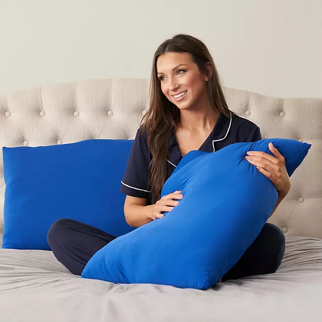 Cloud Bed Pillow, 2-Pack, Assorted Colors