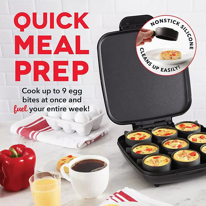 DASH Sous Vide Style Family Size Egg Bite Maker, Choose Color