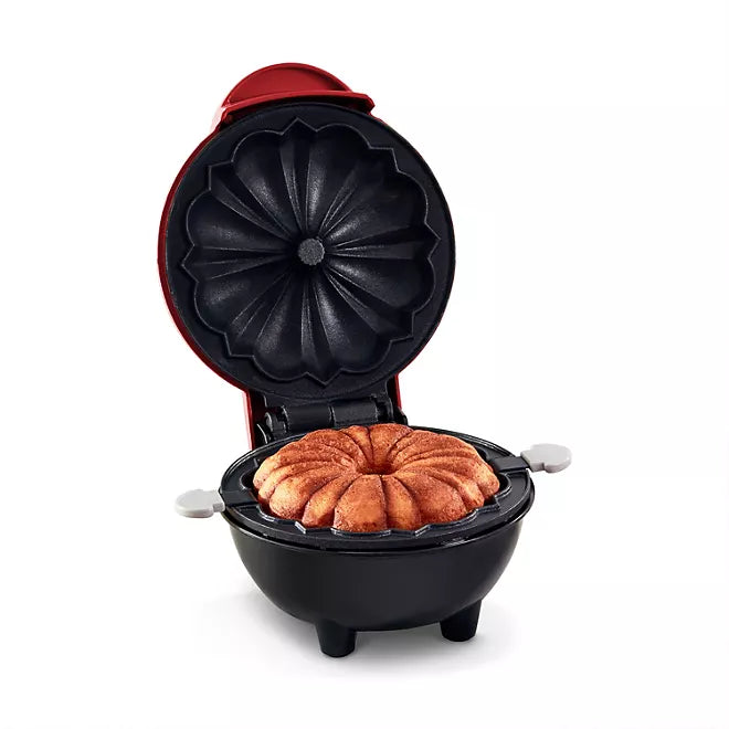 DASH Mini Bundt Cake Maker Machine for Kid-Friendly Breakfast, Snacks, Desserts and More with Non-stick Surface