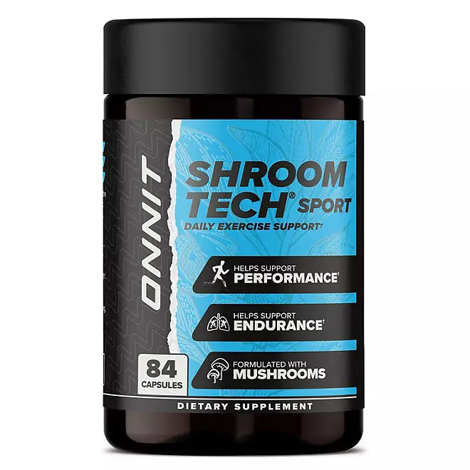 ONNIT Shroom Tech SPORT Pre-Workout Energy Support Supplement, 84 ct.