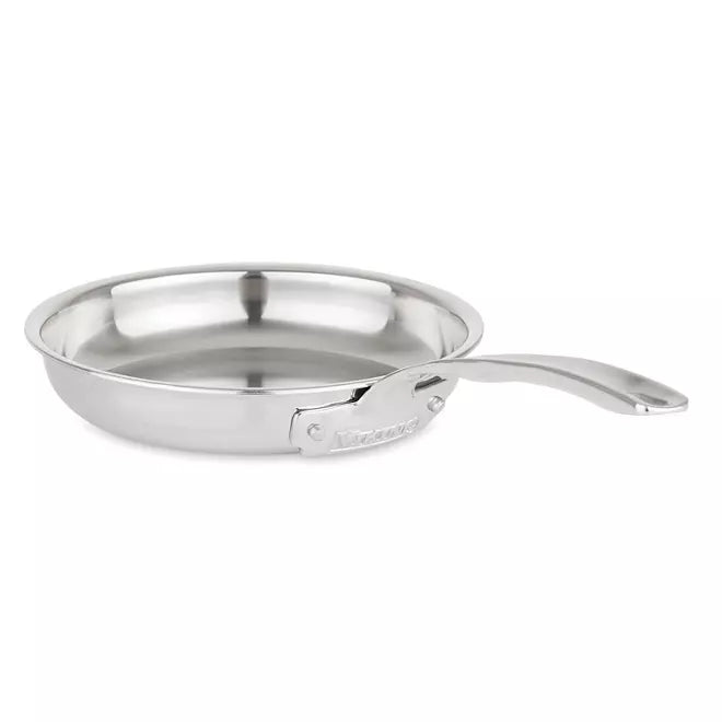 Viking 13-Piece Tri-Ply Stainless Steel Cookware Set with Glass Lids
