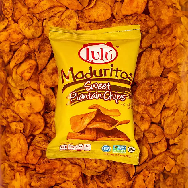 Lulu Variety Pack Plantain Chips, 2.5 oz., 30 pk.