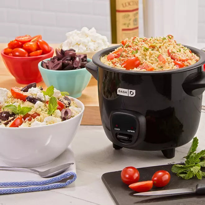 Dash Mini 2-Cup Rice Cooker with Keep Warm Function, Choose Color