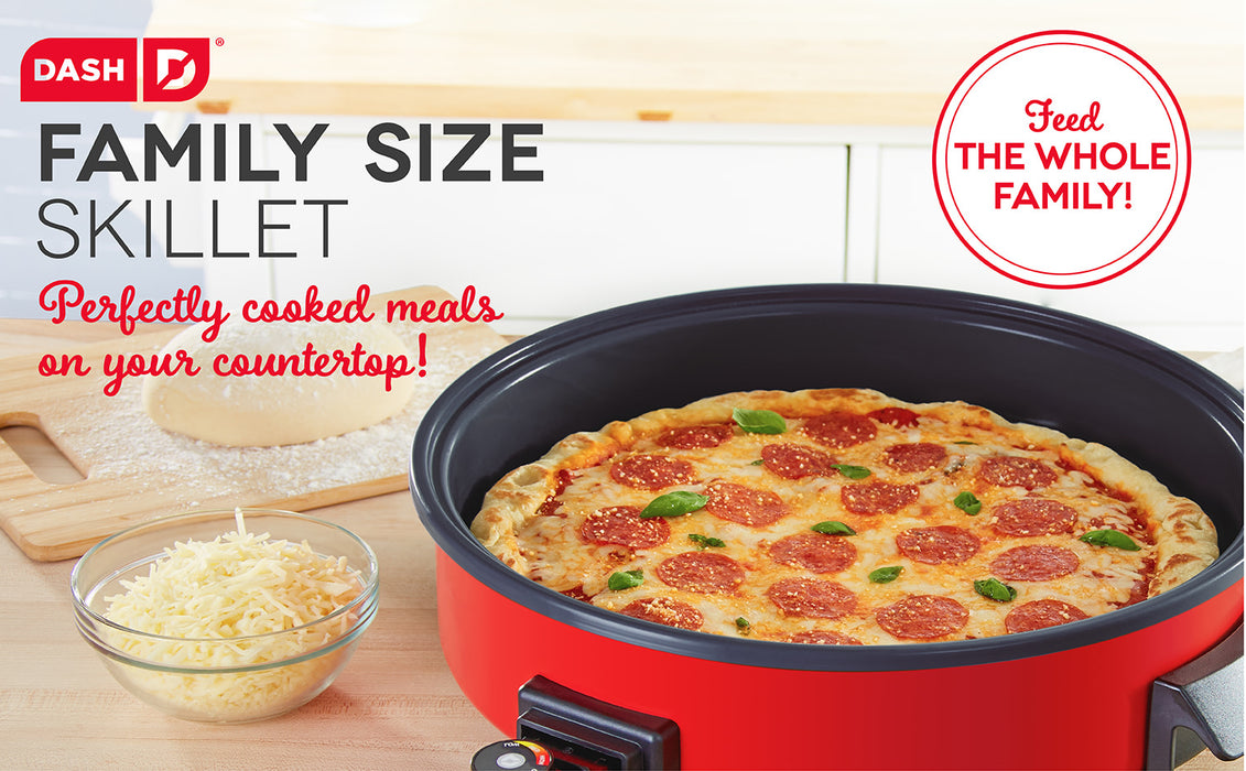 Dash 14 Nonstick Electric Family Size Skillet, Choose Color