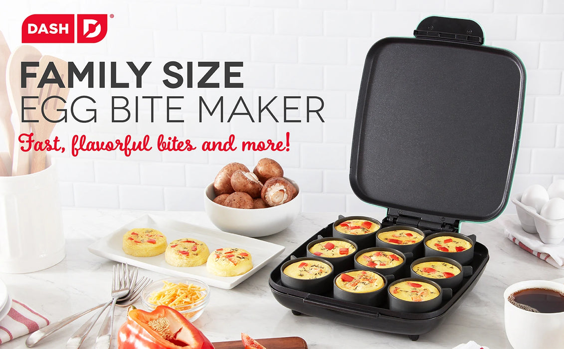 DASH Sous Vide Style Family Size Egg Bite Maker, Choose Color