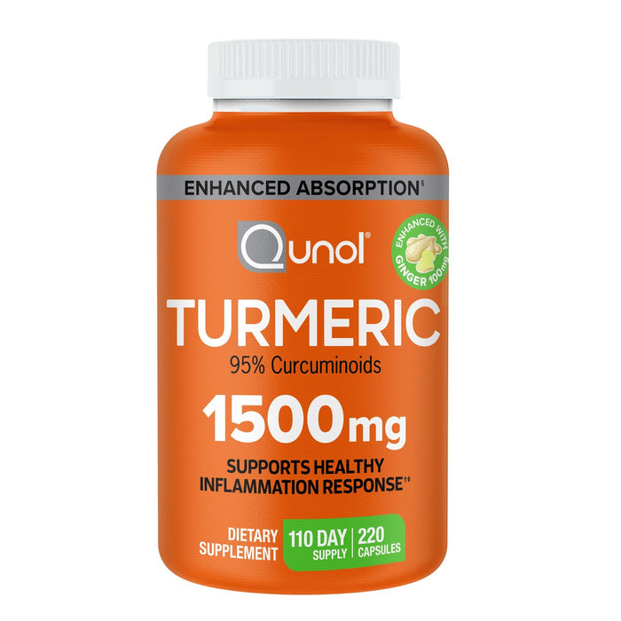 Qunol Turmeric 1,500mg., 220 Capsules