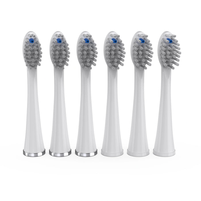 Waterpik Sonic-Fusion Full-Size Replacement Flossing Toothbrush Heads - Choose Your Color, 6 pk.