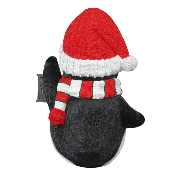 24” Penguin Greeter with Lantern