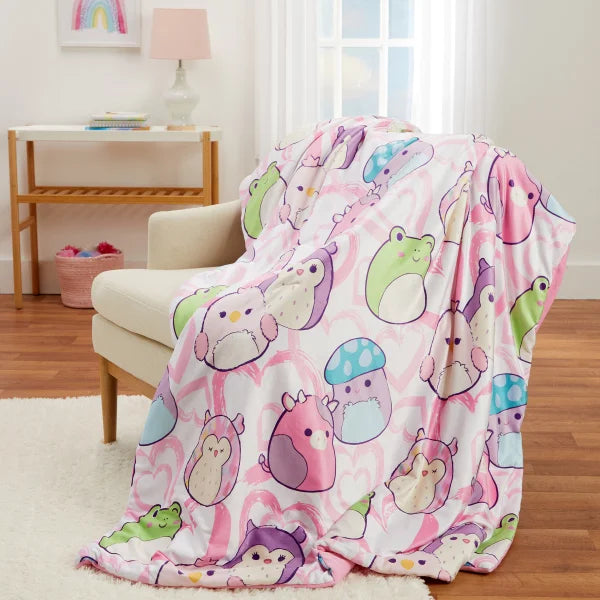 Squishmallows Snuggle Throw