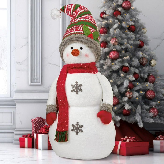 48” Oversized Plush Snowman