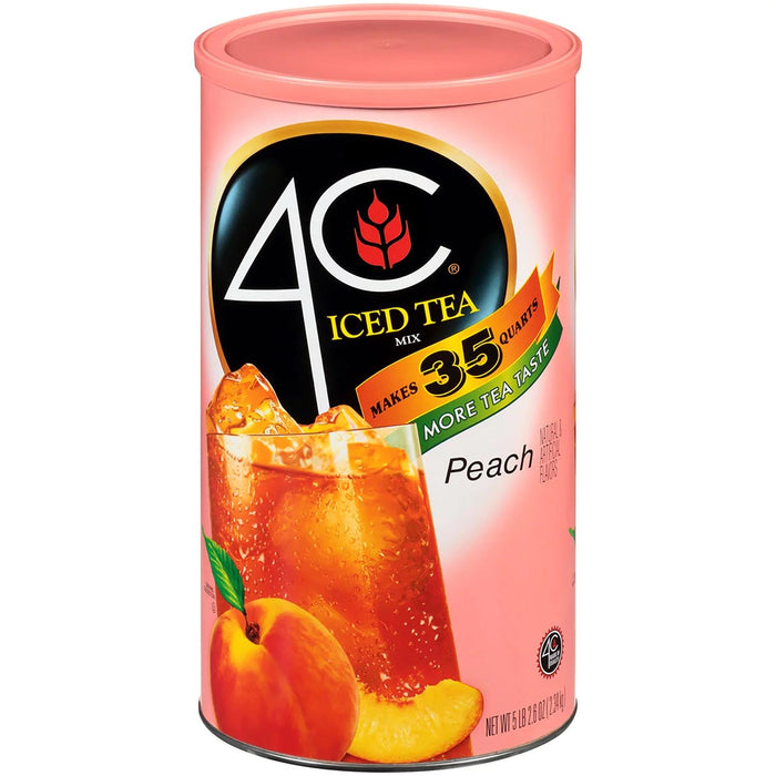 4C 35 QT Peach Iced Tea Mix (82.6 oz.)