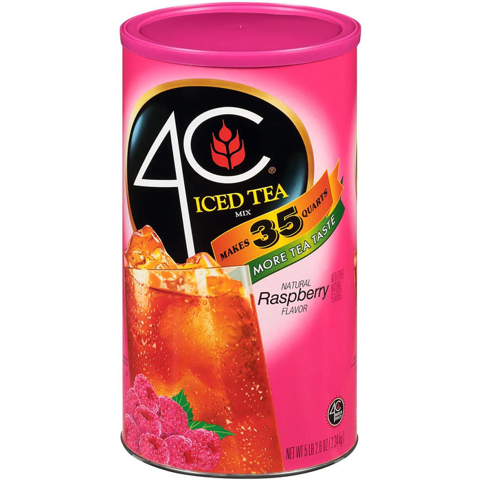 4C 35 QT Raspberry Iced Tea Mix 82.6 oz.