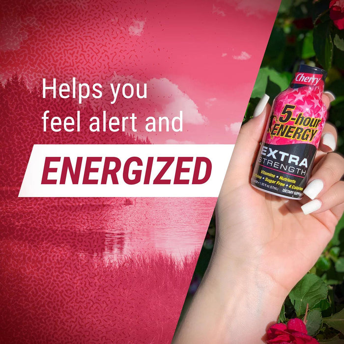 5-hour ENERGY Shot, Extra Strength, Cherry 1.93 oz., 24 pk.