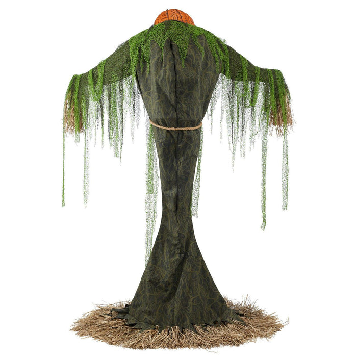 7’ Animated Pumpkin Scarecrow