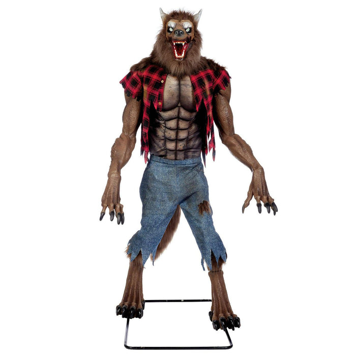 7’ Animated Werewolf with LCD Eyes