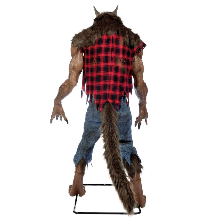 7’ Animated Werewolf with LCD Eyes