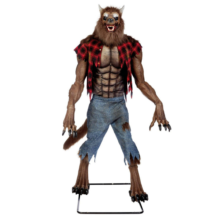 7’ Animated Werewolf with LCD Eyes