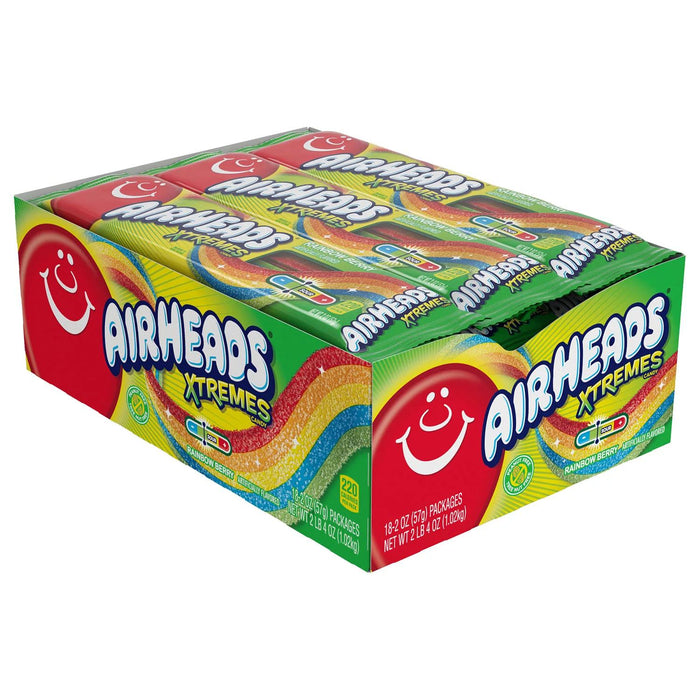 Airheads Xtremes, 2 oz., 18 pk.