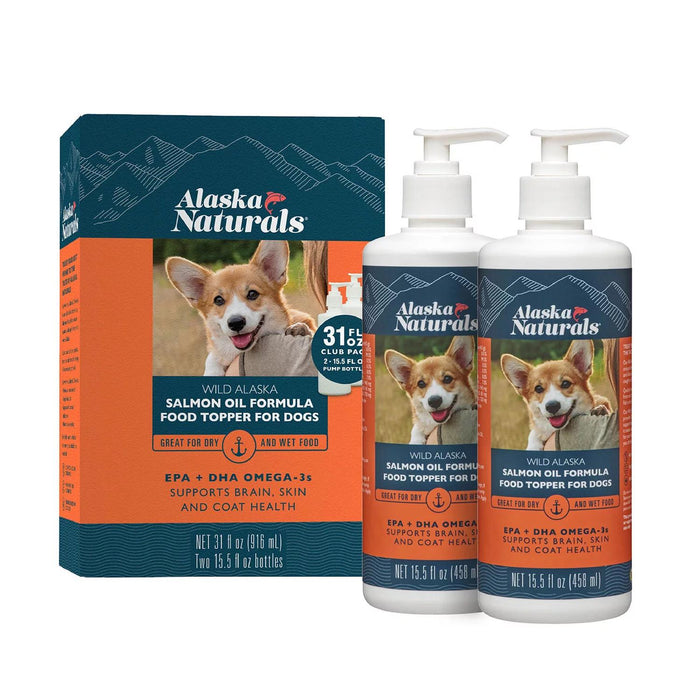 Alaska Naturals Salmon Oil, 15.5 fl. oz., 2pk.