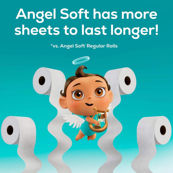 Angel Soft, Soft and Strong 2-Ply Toilet Paper 48 rolls, 320 sheets/roll