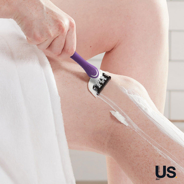 BIC US. Unisex Disposable Razors, 5 Blades, 12 ct.