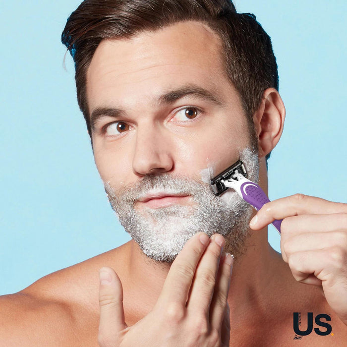 BIC US. Unisex Disposable Razors, 5 Blades, 12 ct.