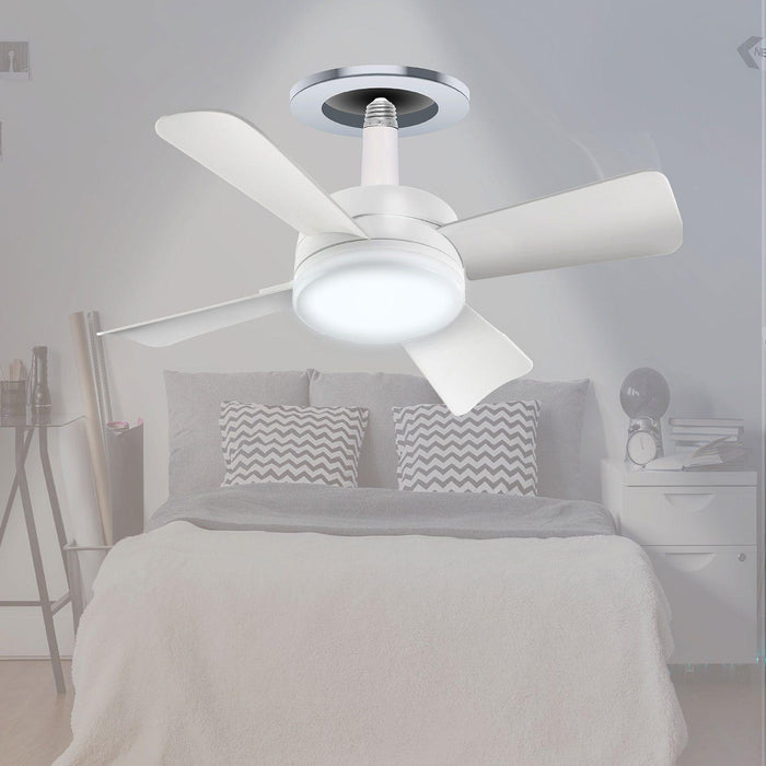 Bell + Howell Socket Fan LED Light, 15.7 , Assorted Colors