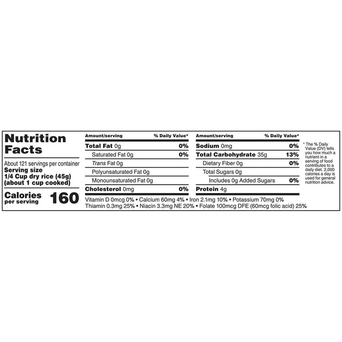 Ben's Original Enriched Long Grain White Parboiled Rice, 12 lbs.