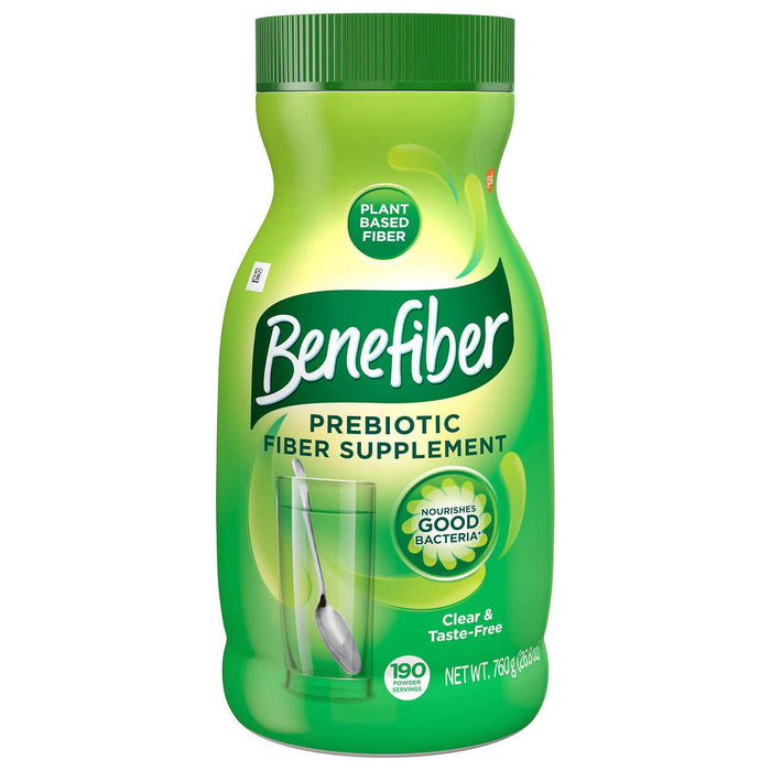 Benefiber Prebiotic Fiber Supplement, 190 Servings