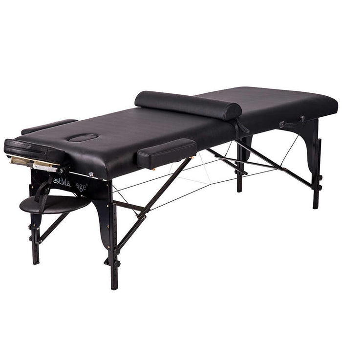 Best Massage Two Fold Portable Table With Bolster