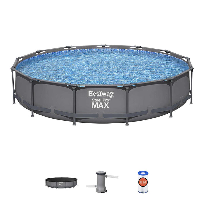 Bestway Steel Pro MAX 13 x 30 Round Above Ground Pool Set