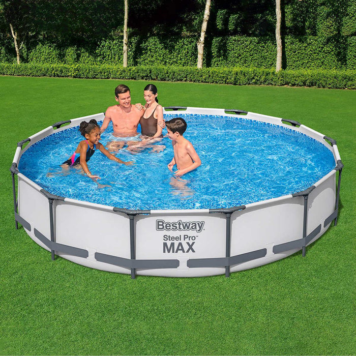 Bestway Steel Pro MAX 13 x 30 Round Above Ground Pool Set