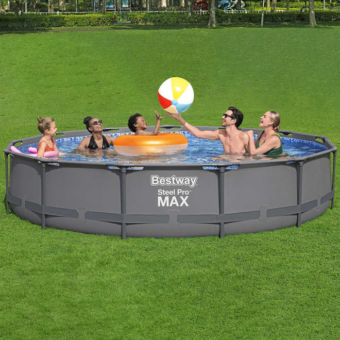 Bestway Steel Pro MAX 13 x 30 Round Above Ground Pool Set