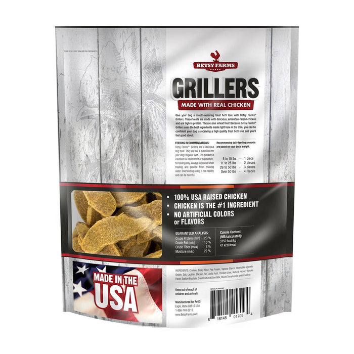 Betsy Farms Grillers Dog Treats , Chicken, 48 oz.