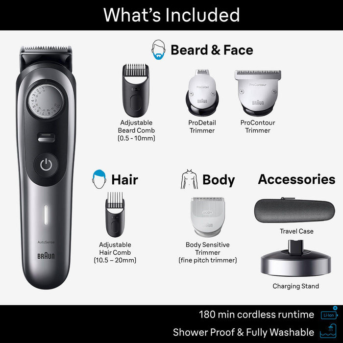 Braun Series 9 9430, All-In-One Electric Grooming Style Kit for Men