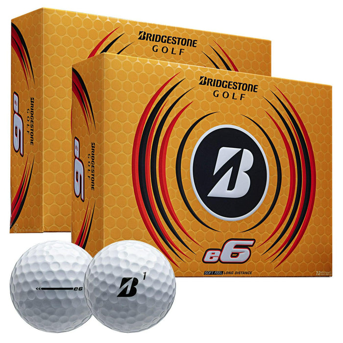 Bridgestone E6 Golf Balls 2 Dozen