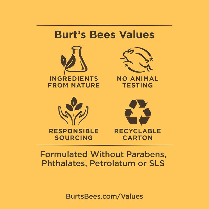 Burt's Bees 100% Natural Origin Beeswax Moisturizing Lip Balm 8 pk.