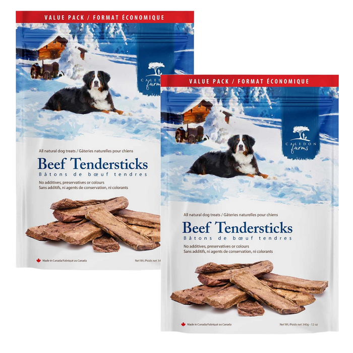 Caledon Farms Beef Tendersticks for Dogs, 12 oz, 2-pack