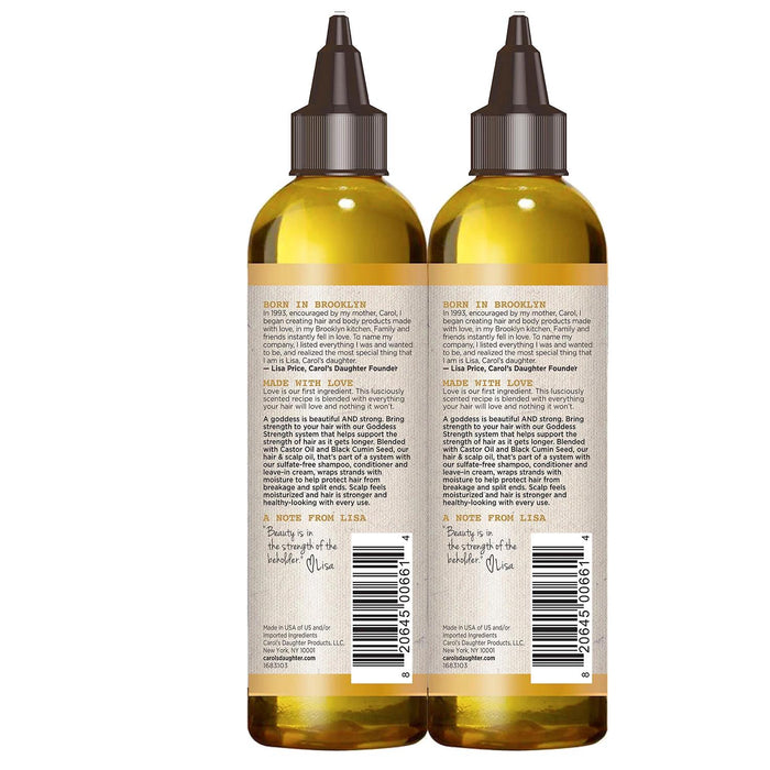Carol's Daughter Goddess Strength 7 Oil Scalp and Hair Oil Kit, 4.2 fl. oz., 2 pk.