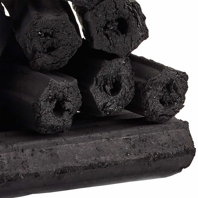 Charblox 100% Natural Wood Charcoal Logs, 10 lbs, 2-count