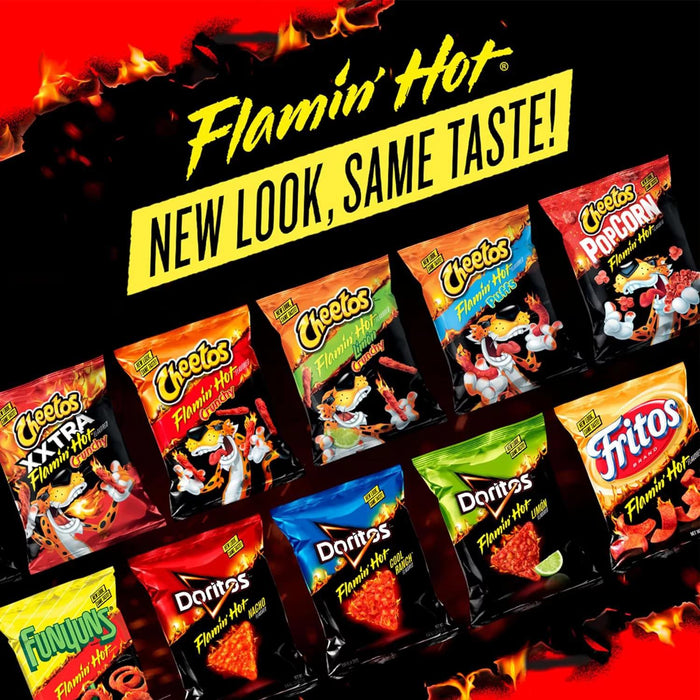 Cheetos XXTRA Flamin' Hot Cheese Flavored Snacks, 17.37 oz.