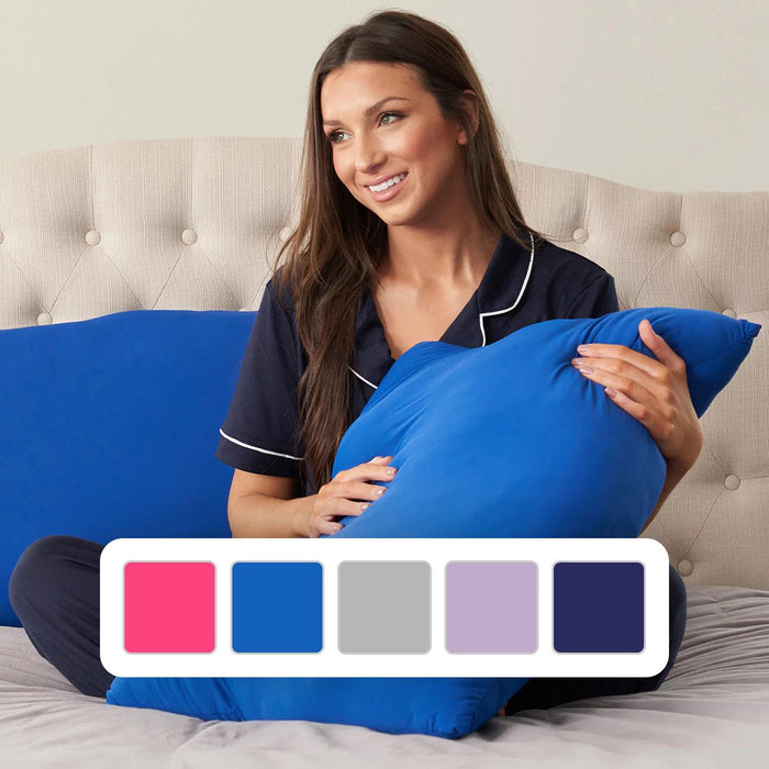 Cloud Bed Pillow, 2-Pack, Assorted Colors
