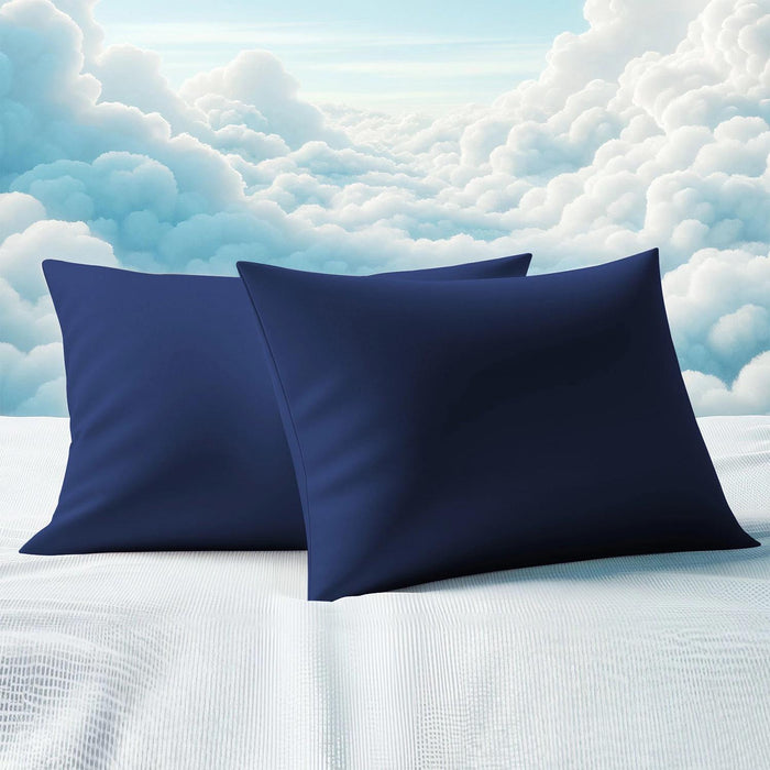 Cloud Bed Pillow, 2-Pack, Assorted Colors