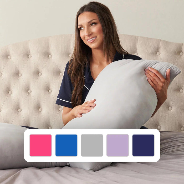 Cloud Bed Pillow, 2-Pack, Assorted Colors