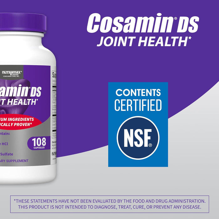 Cosamin DS Joint with Glucosamine & Chondroitin for Joint Health