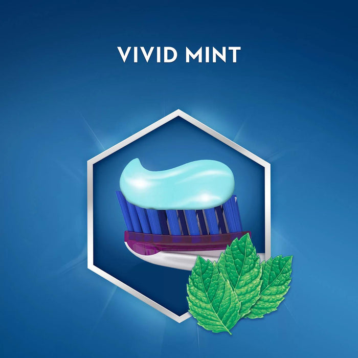 Crest 3D White Vivid Mint Ultra Whitening Toothpaste, 5.2 oz., 5 pk.