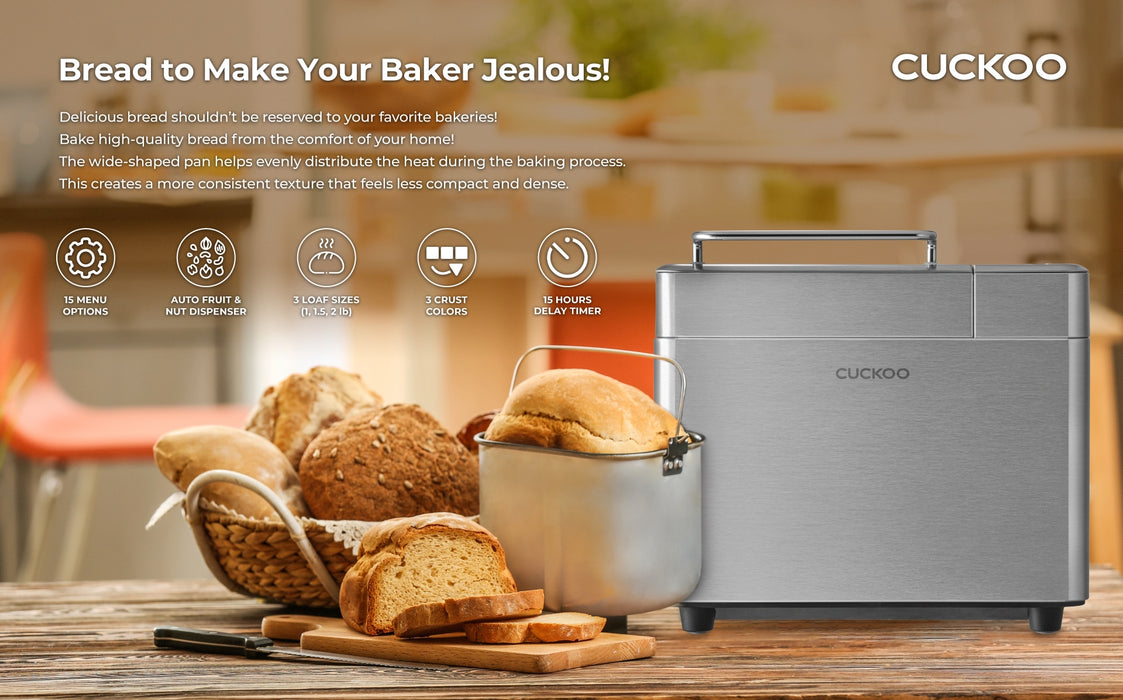 Cuckoo 2 lb. Multifunctional Bread Maker