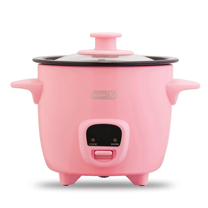 Dash Mini 2-Cup Rice Cooker with Keep Warm Function, Choose Color